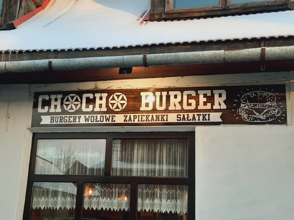 CHOCHO BURGER – Burgery w Czarnym Dunajcu