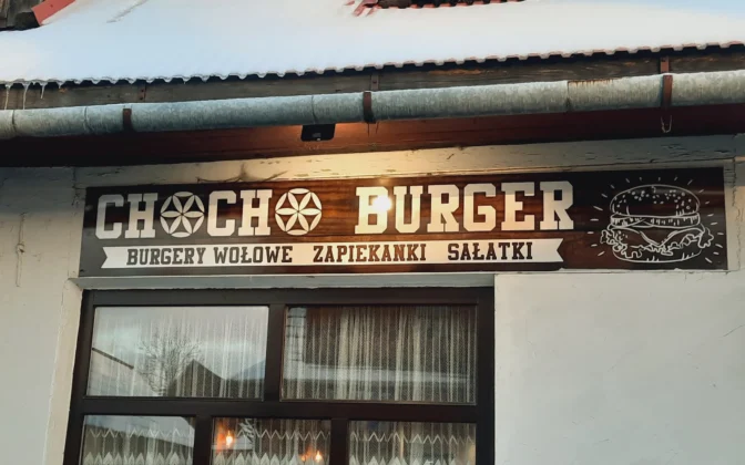 CHOCHO BURGER – Burgery w Czarnym Dunajcu