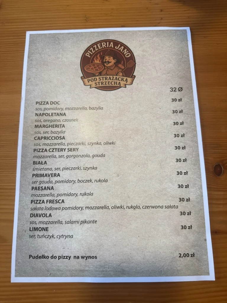 Pizzeria Jano pod strażacką strzechą — zdjęcie 5