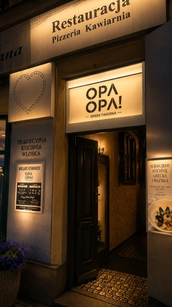 Opa Opa – Grecka Tawerna – Restauracja w Nowym Targu