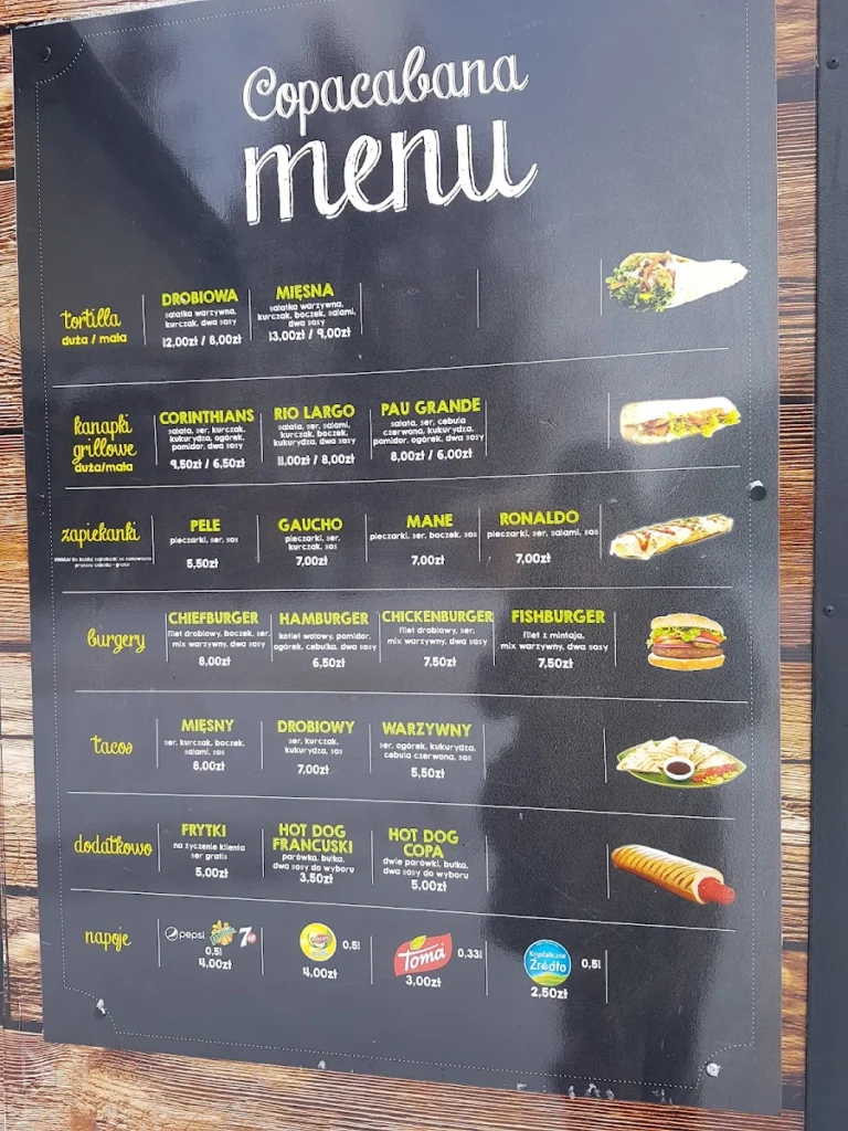 Copacabana Grab&Go – Restauracja w Nowym Targu