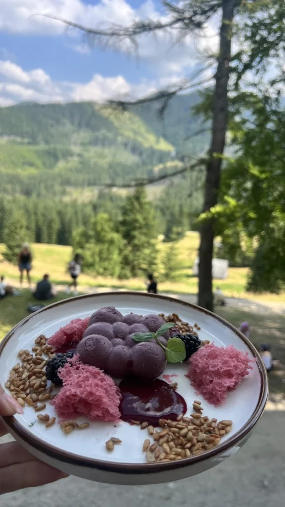 Restauracja Kalatówki z widokiem na Kasprowy Wierch — zdjęcie 3