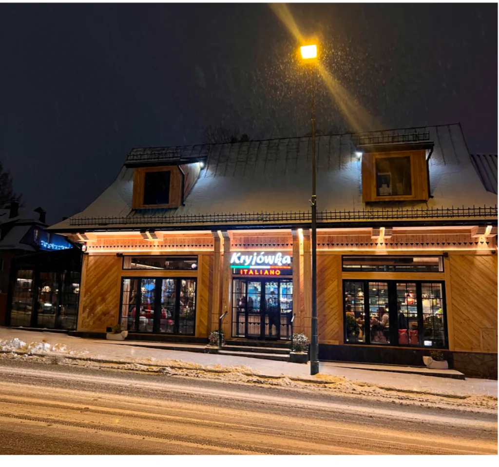Kryjówka Italiano – Restauracja w Zakopanem
