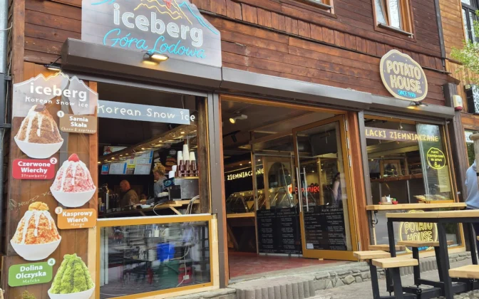 Iceberg – Koreańskie Lody Bingsu Zakopane – Restauracja w Zakopanem