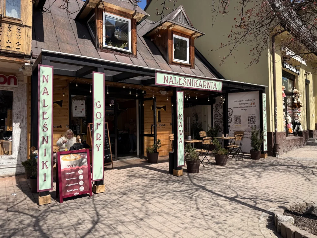 Naleśnikarnia Halny Trunek | kawa, naleśniki, gofry i lokalne piwo – Restauracja w Zakopanem