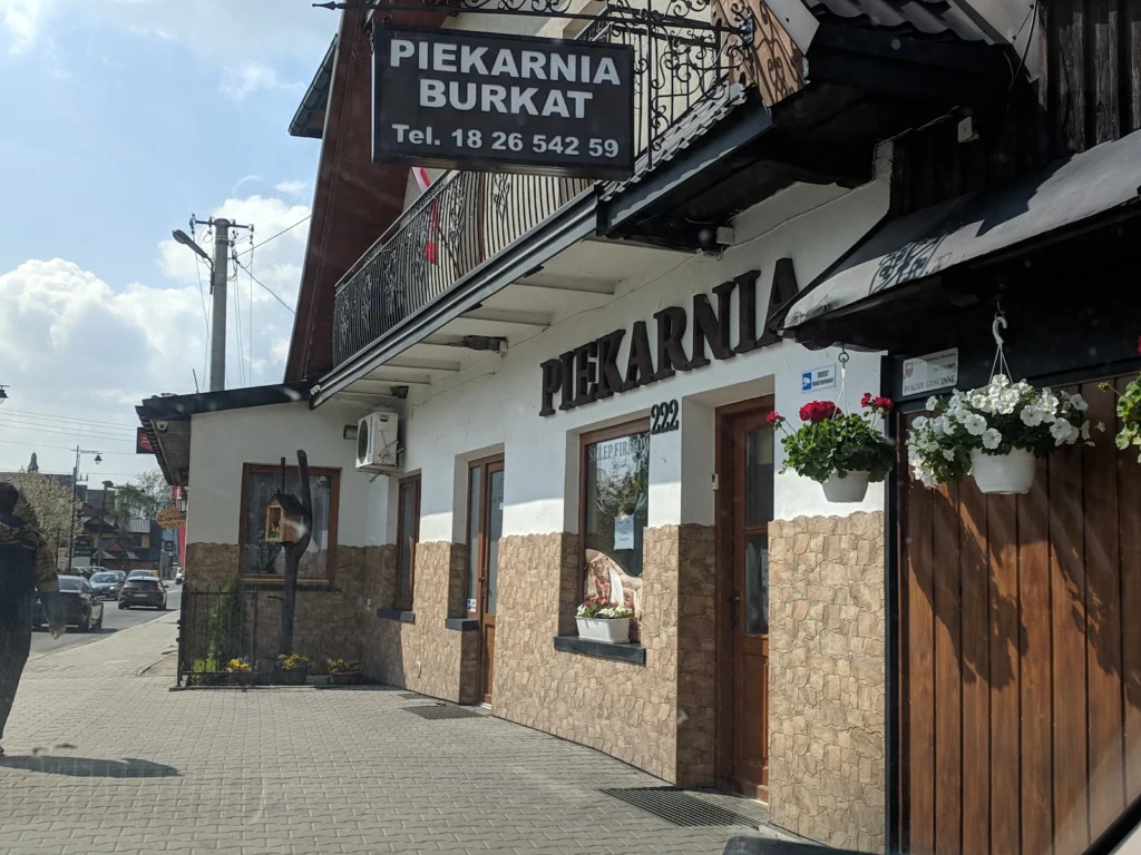 Burkat Piotr. Piekarnia – Restauracja w Bukowinie Tatrzańskiej