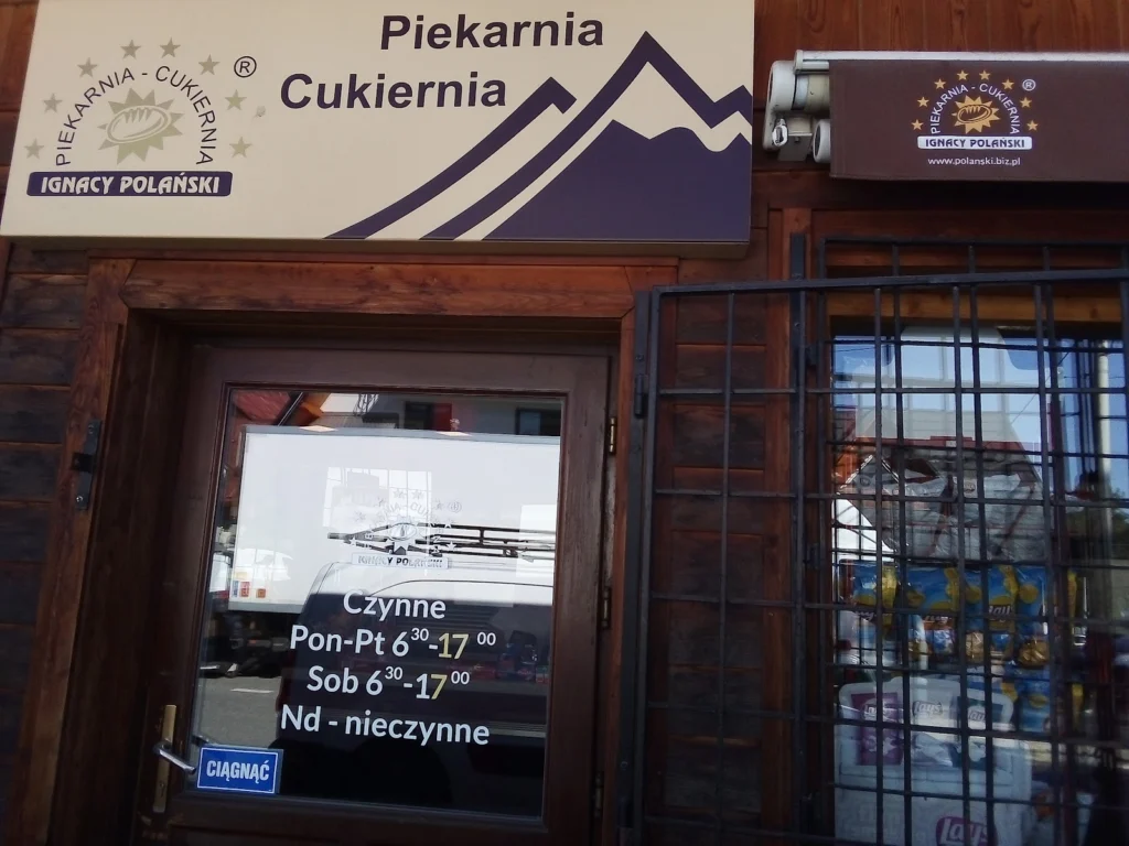 Piekarnia-Cukiernia „Ignacy Polański” – Kawiarnia w Poroninie