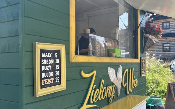 Lody Tradycyjnie Zielony Wóz Murzasichle – Restauracja w Murzasichlu